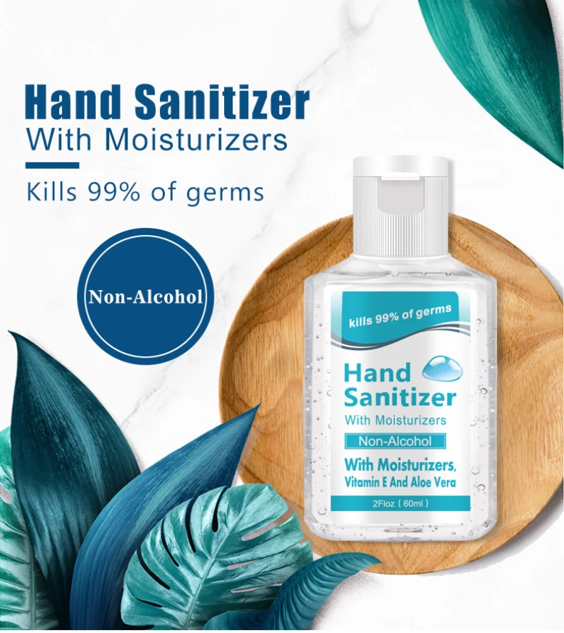 Одноразовое дезинфицирующее средство для рук переносной дорожный антиспиртовой