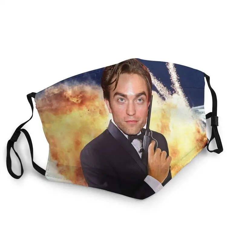

Robert Pattinson Actor Mask Anti Dust Reusable Face Mask Protection Cover Men Women Respirator Mouth Muffle