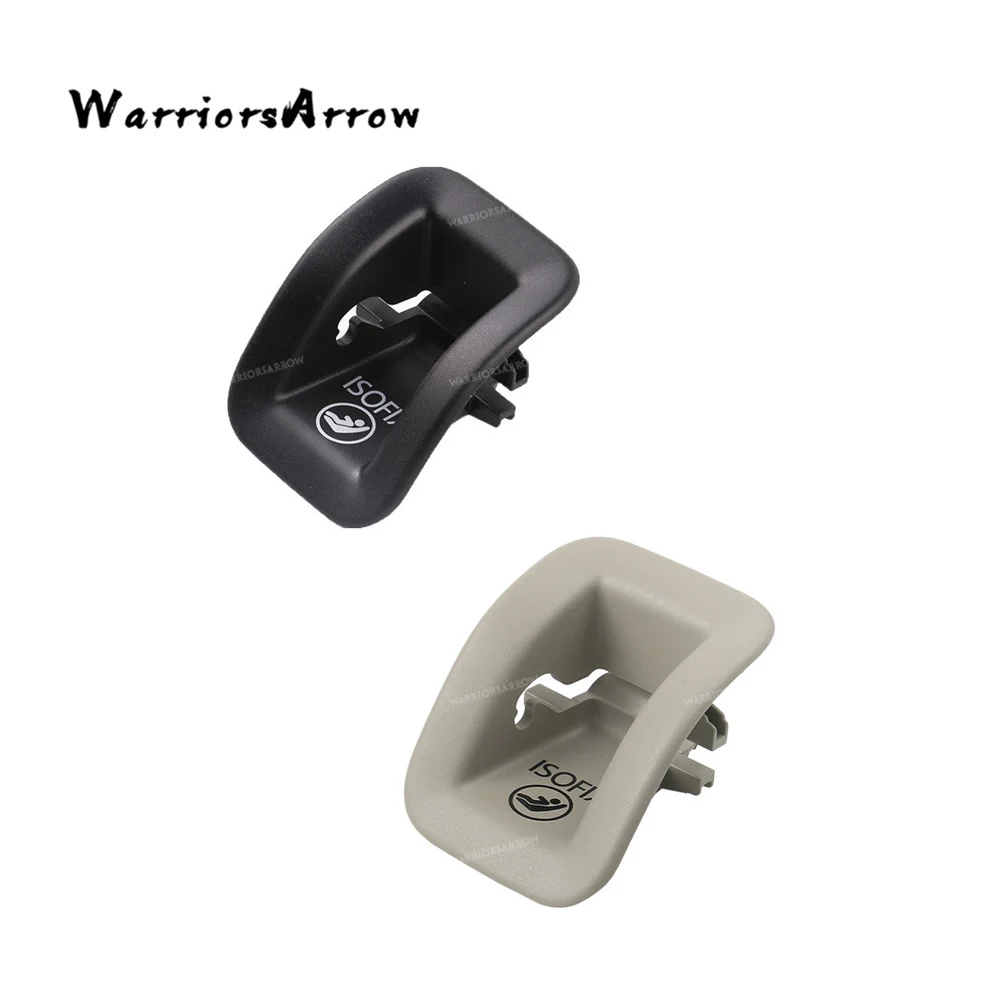 

WarriorsArrow Black Gray Rear Child Seat Safety Hook Cover Cap For Audi A4 S4 Quattro B8 A5 S5 RS4 RS5 8T0887233B