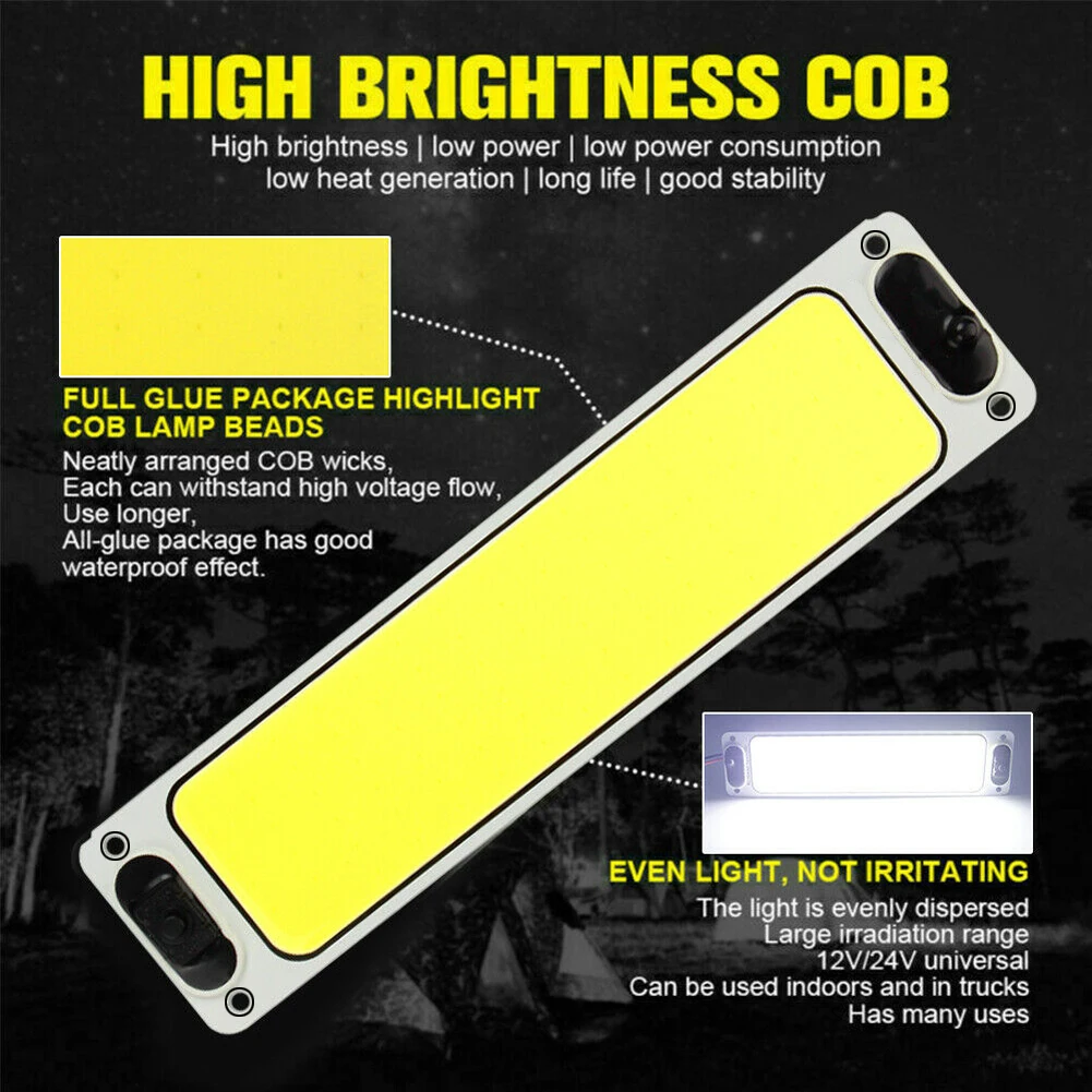2Pcs 12v 108 LED Car Vehicle Interior Dome Roof Ceiling Reading Trunk Light Lamp Lighting |