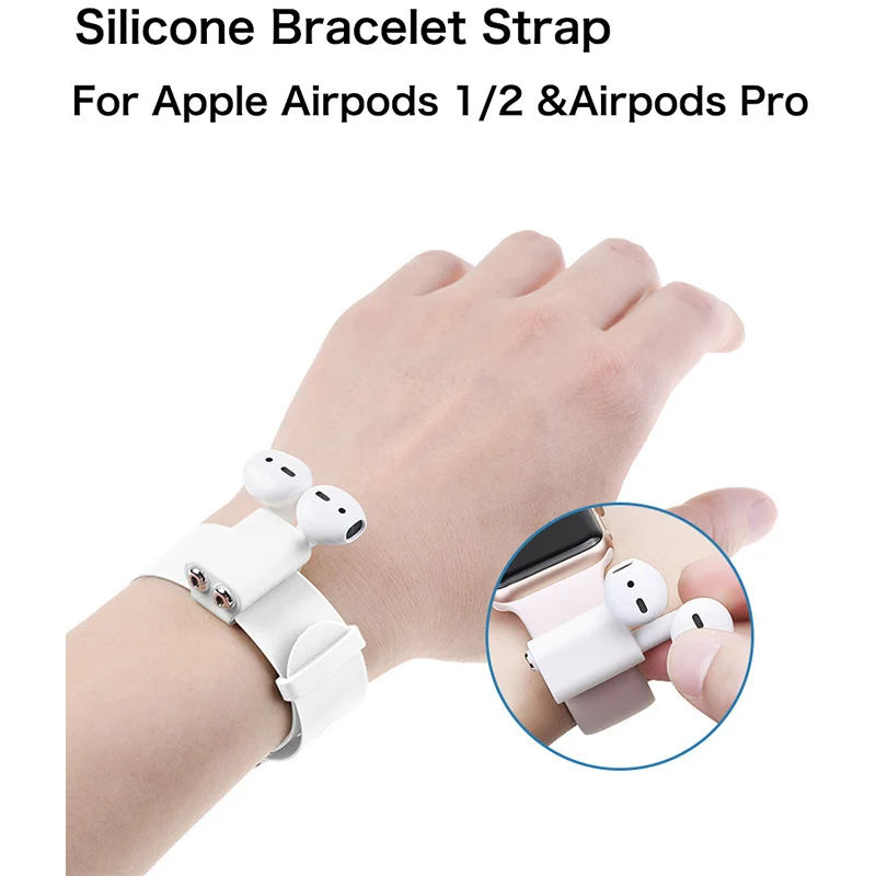 

Женский защитный чехол от потери для Apple AirPods pro, силиконовые ремешки для Air Pods Pro, чехол для наушников для iWatch