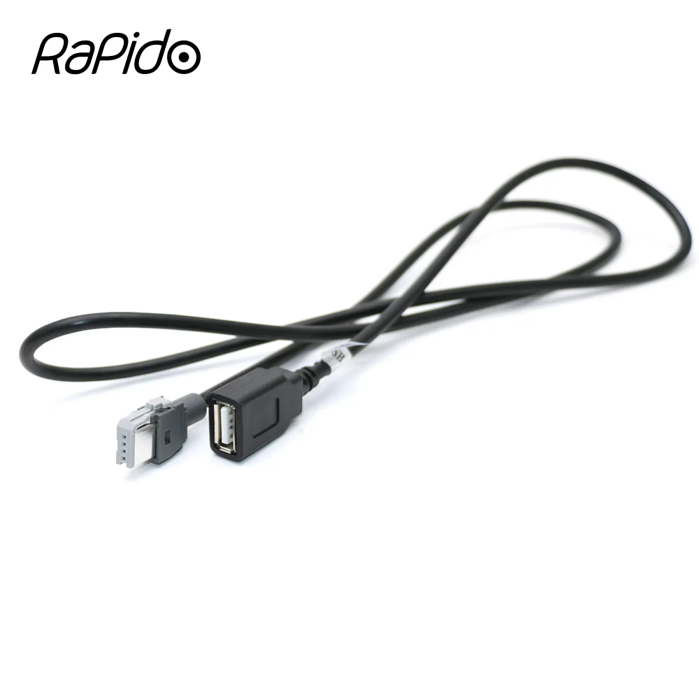 Автомобиль 4 Pin к USB Кабель-адаптер для Peugeot 207 307 308 408 508 Citroen с RD43 RD45 RD9 CD-плеер |