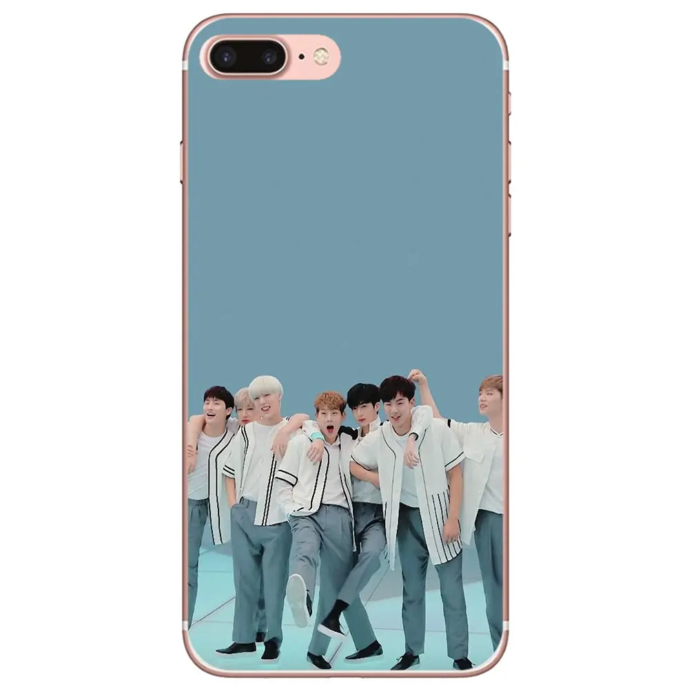 Силиконовый чехол для iPhone 10 11 12 13 Mini Pro 4S SE 5C 6 6S 7 8 X XR XS Plus Max 2020 Monsta KPOP Boy Group - купить