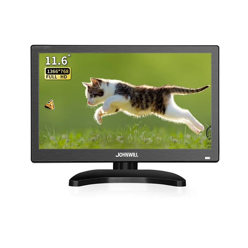 

13.3-inch 1366*768 portable monitor with AV BNC USB HDMI DC port, suitable for PS4, switch, Raspberry Pi, Xiaomi computer