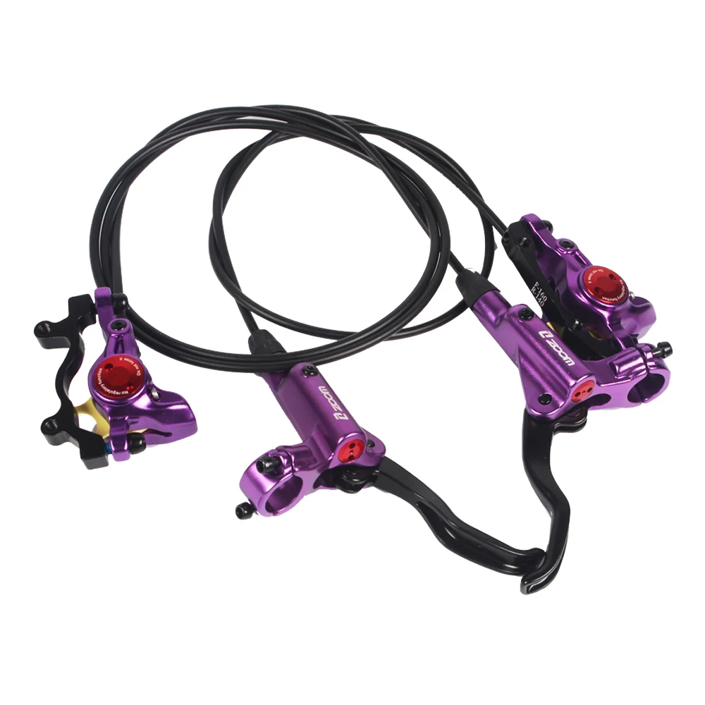 ZOOM Brake MTB bike Hydraulic Disc brake set 800/1400mm bicycle clamp mountain Update | Спорт и развлечения