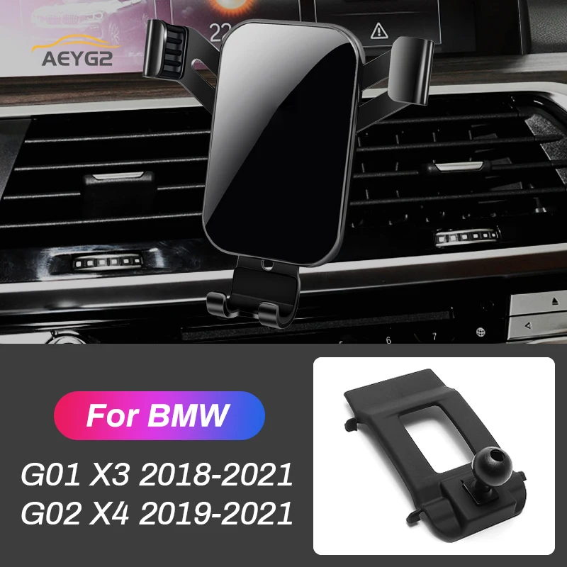 Автомобильный мобильный телефон держатель для BMW G01 X3 G02 2018 2019 2020 авто крепление
