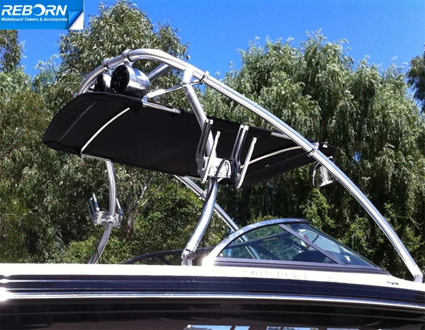 Reborn Pro Bimini Top Black Canopy 1580 в для большинства водонепроницаемых башен|wakeboard rack|wakeboard