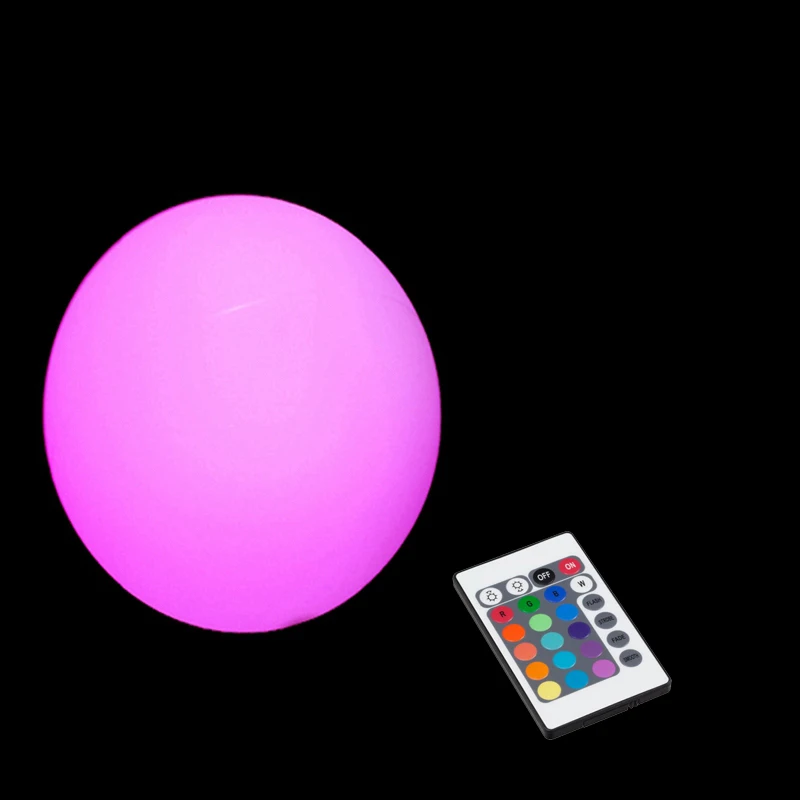 Мебельные Светодиодные шарики 15 см ночное освещение уличный круглый шар для