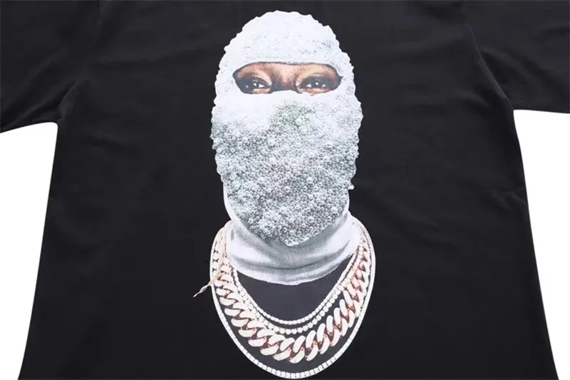 

18ss ih nom uh nit Shirt Men Women 1:1 Top Quality Summer Digital Printing Loose Top Shirts