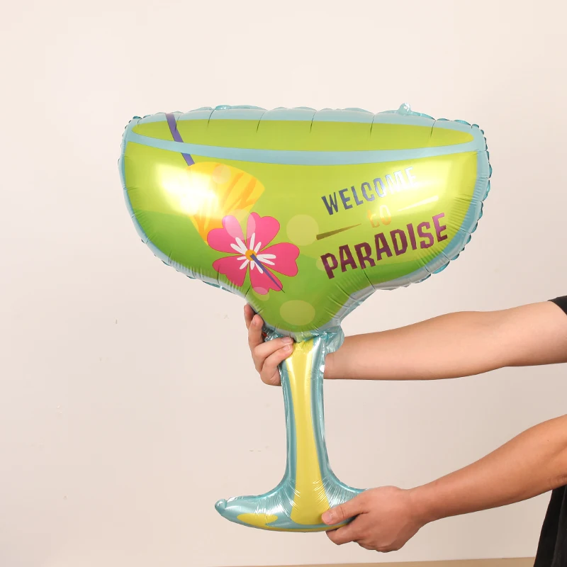 1 шт. воздушные шары из фольги в виде винной бутылки виски пивной чашки гелиевый