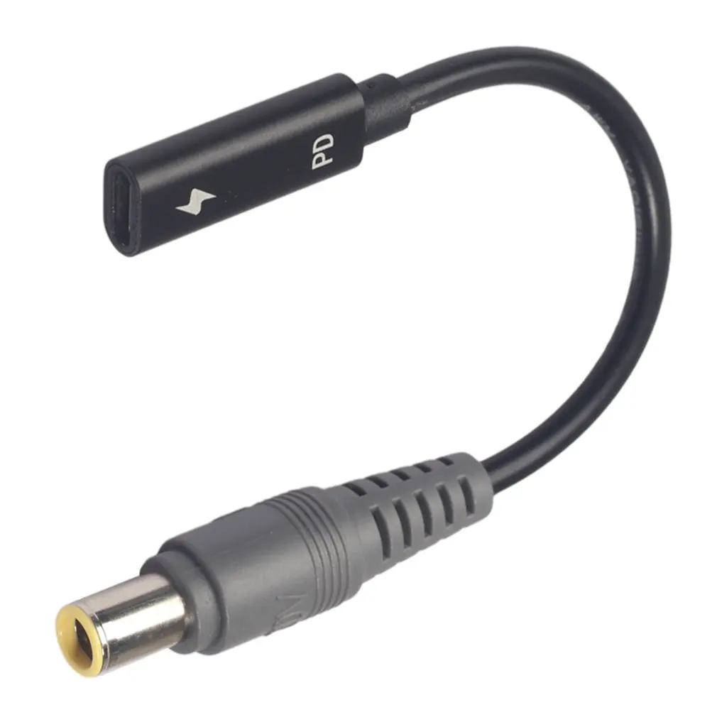 USB 3 1 Тип C Женский к DC 7 9*5 5 мм Мужской адаптер зарядное устройство Разъем для Lenovo