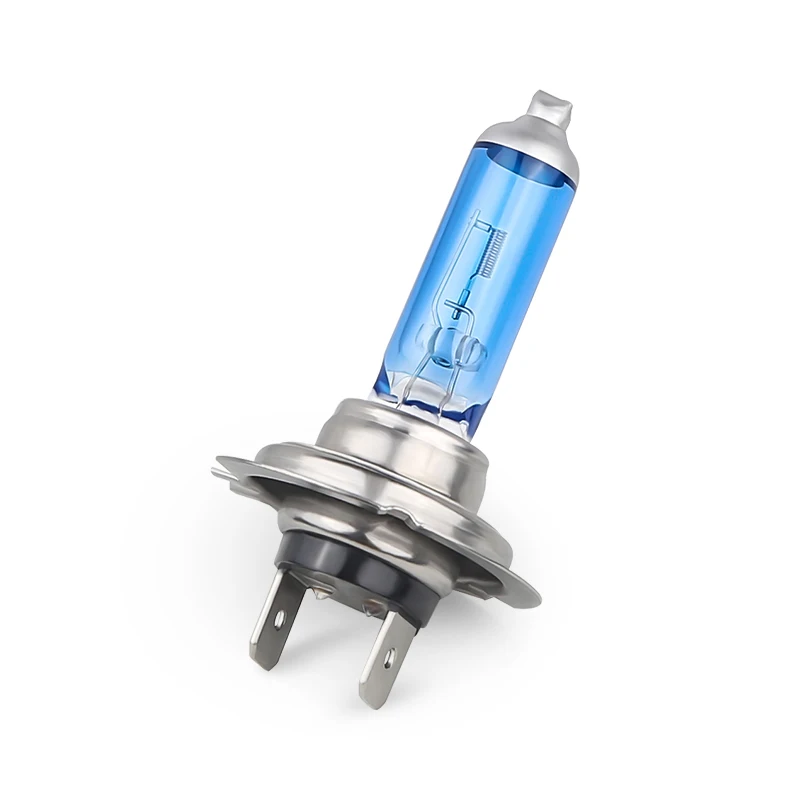 2 шт 12V H7 галогенные лампы 6000k белый 100w головной светильник s H7 100W Противотуманные галогеновые лампы Автомобильный светильник источник лампы головной светильник s авто ламп