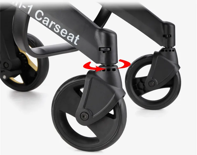 Легкая компактная детская Автомобильная коляска 4 в 1 система для