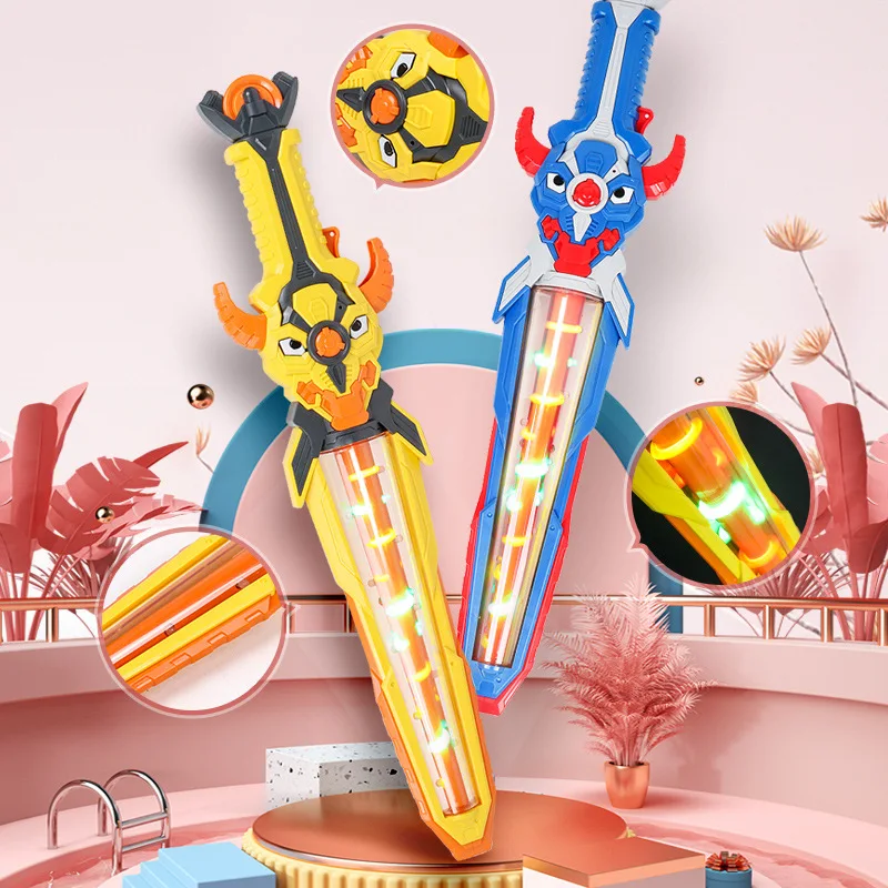 

Colorful Flashing Lightsaber Laser Sword Toys Light Electric Music Toy for Children Boy Flash Sword Glow In The Dark Dropshiping