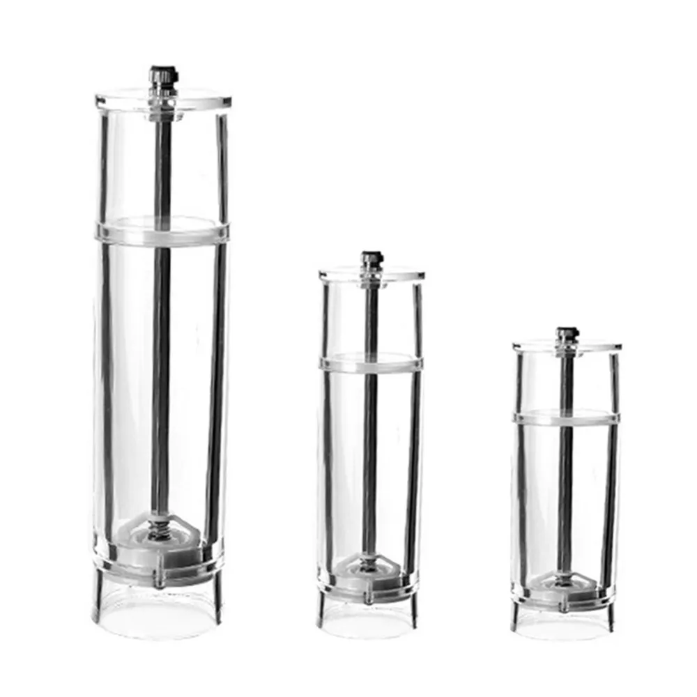 1 шт. прозрачный акриловый гранулятор из нержавеющей стали для перца перец