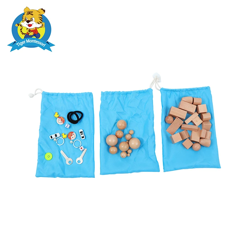 montessori sensorial Stereognostic Bag toy | Игрушки и хобби