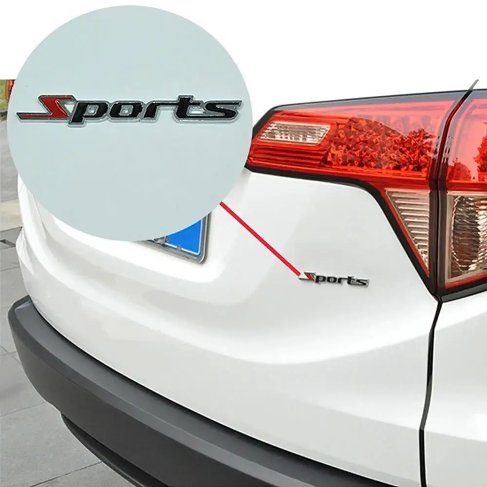 

Fashion 3D Metal Sport Logo Car Truck Decor Pattern Badge Universal Sticker