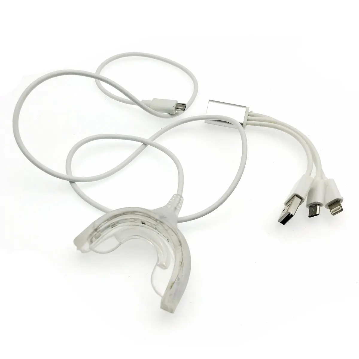 16 светодиодный отбеливание зубов десенсибилизации полоски протереть