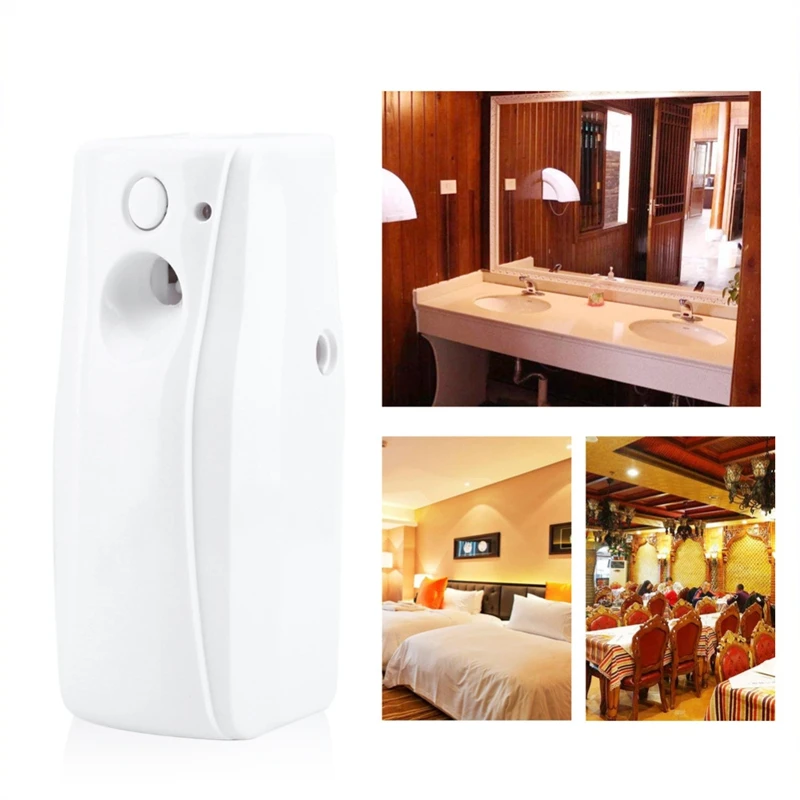 

Top Deals Automatic Air Freshener Indoor Wall-Mounted Fragrance Aerosol Spray Dispenser With Light Sensor For Hotel Home Toilet