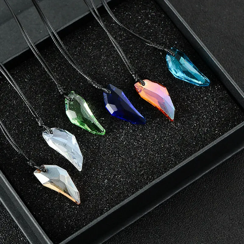 Мужское ожерелье с зубом волка кулон из натурального камня Женские Ювелирные