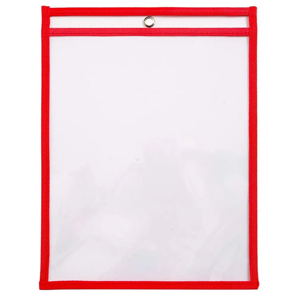 Горячая Распродажа 10 сухих стираемых карманов большие карманы 9x12 дюймов