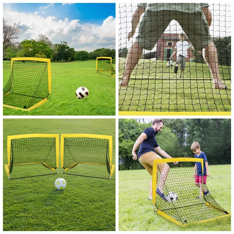 

Children Football Goal Parent-child Interaction Assembly Portable Football Net Suit New