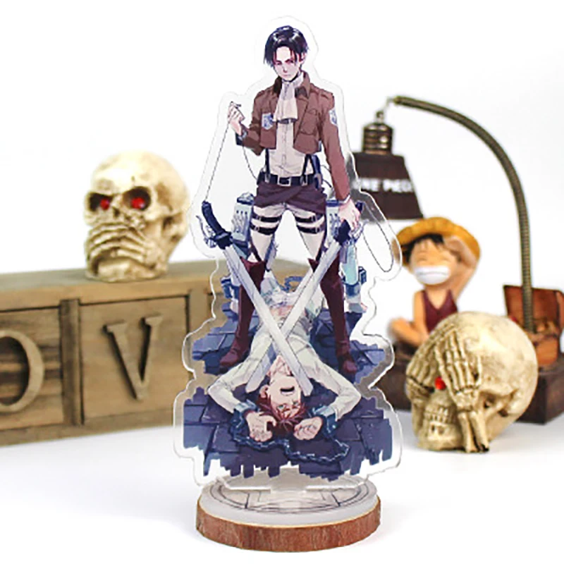 

Anime Attack on Titan Figure Acrylic Stand Model Toy Cosplay Action Figures Decoration Anime Lovers Fans Birthday Gifts Decor