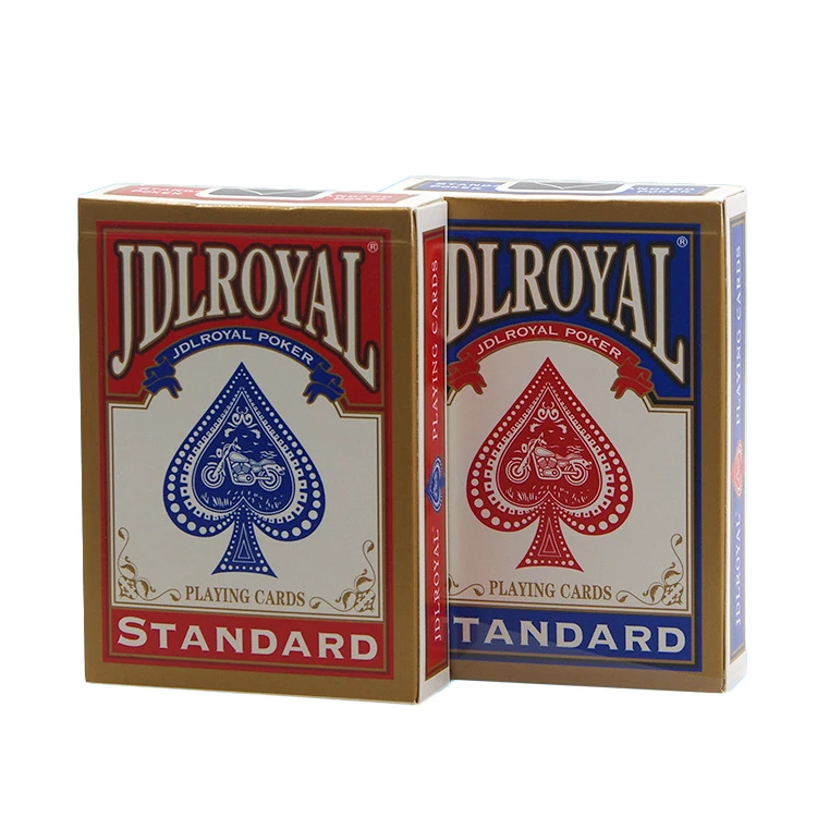 Newest Jdlroyal Poker Red/Blue Regular Playing Cards Standard Sealed Decks Magic Tricks Magice ZXH | Спорт и развлечения