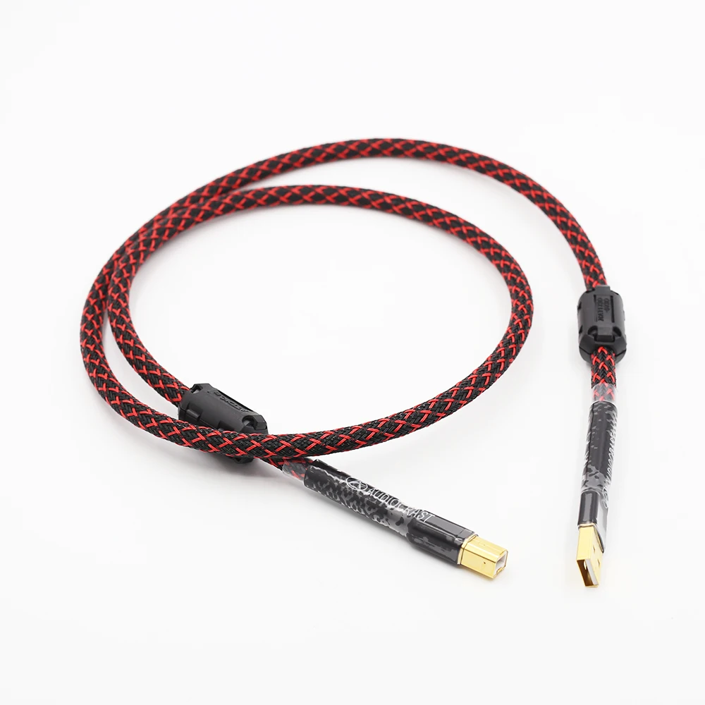 Hi Fi USB кабель типа А к типу в для передачи данных DAC DVD усилитель|audio cable|usb audio cableusb