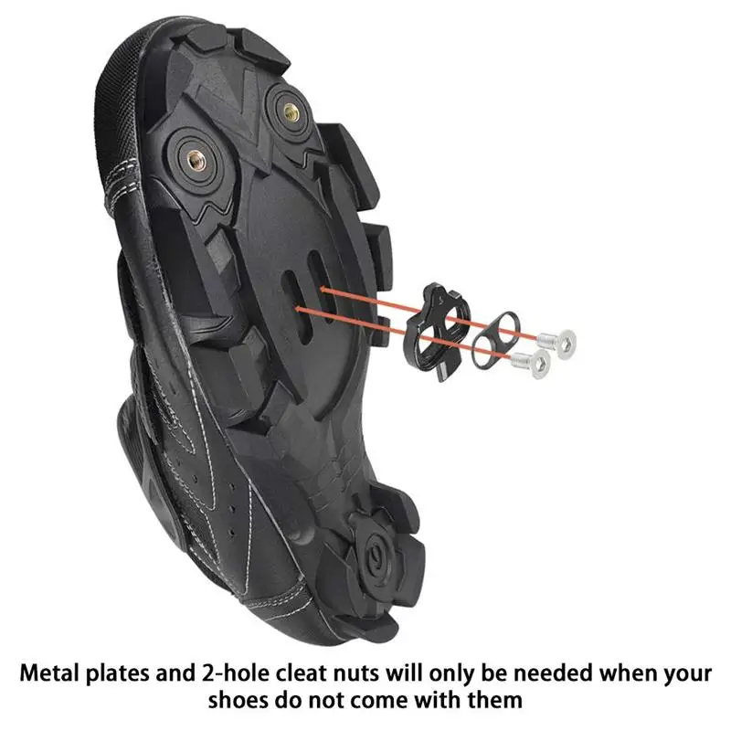SPD MTB Bike Cleats for Shimano Indoor Cycling and Mountain Bicycle Cleat Set Anti-Slip Racing Riding Pedal Shoes |