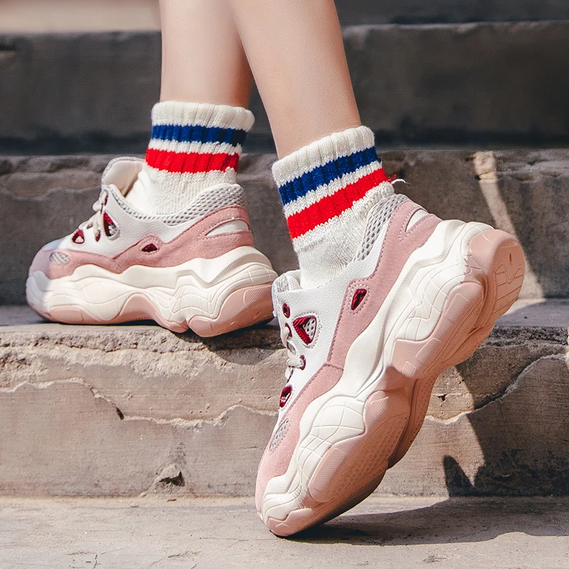 Zapatillas mujer Deportiva Balenciaca женская обувь на толстой подошве Красивая замшевая