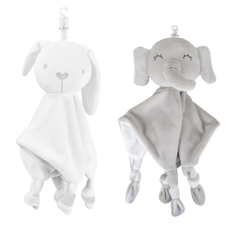 

Baby Security Blanket-Soft Stuffed Bunny-Soothing Toy for Babies Toddlers G2AE