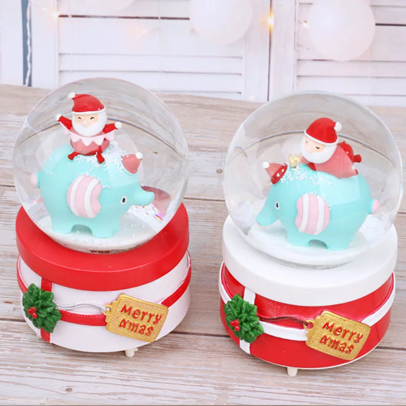 Хрустальный шар снежный ком музыкальная шкатулка светильник снежинка Материал