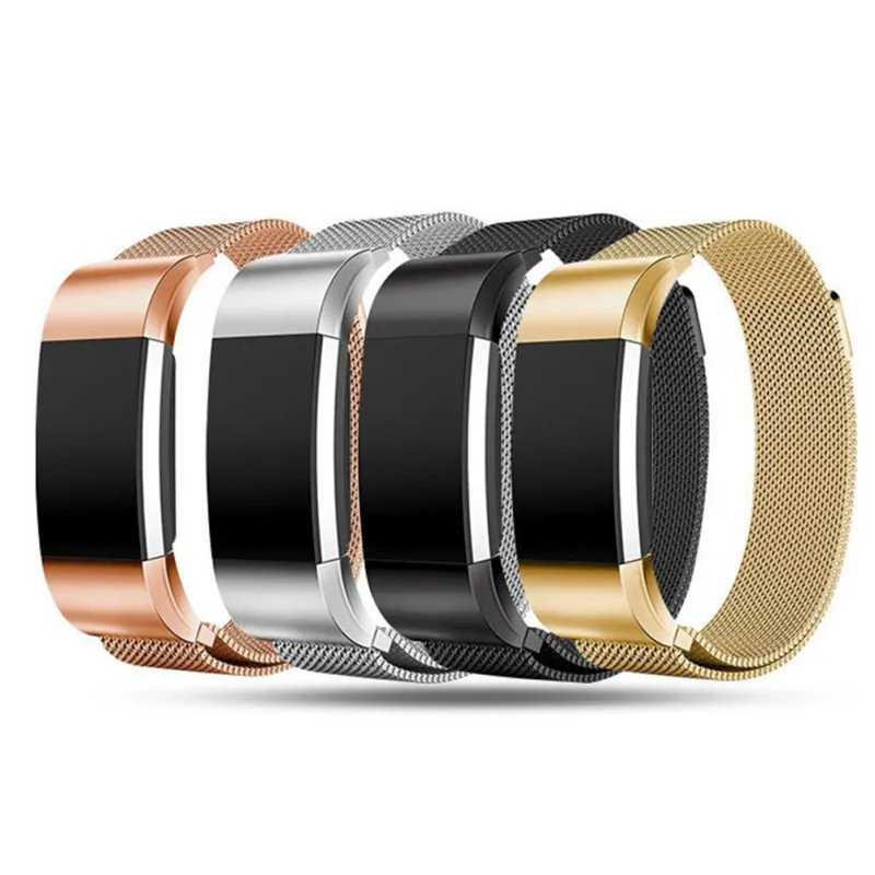 Высококачественный Браслет из нержавеющей стали с магнитной петлей Миланская