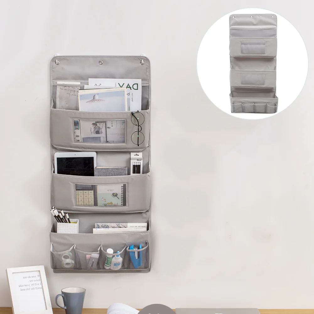 

3 Layers Door Storage Pocket Wall Door Closet Hanging Storage Bag for Home