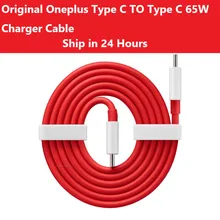 Original Oneplus 9 9R Nord N10 Warp Charge Type-C Dash Cable 65W Fast Charge OnePlus 8 7 Pro 7T Type C to Type C  Warp Charger