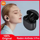Новинка 2021, беспроводные Bluetooth-наушники Xiaomi Redmi AirDots 3 Pro, спортивные наушники-вкладыши, наушники-вкладыши с шумоподавлением и микрофоном, гарнитура