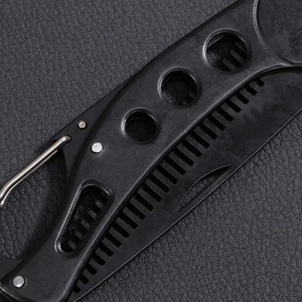 

1pc Foldable Steel Beard Comb Portable Stainless Steel Detangling Beard Comb