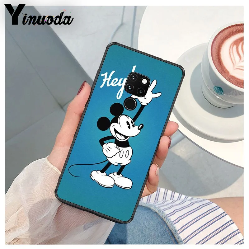 Мягкий силиконовый чехол для телефона Yinuoda с Микки Маусом из ТПУ huawei mate10 Pro mate 20