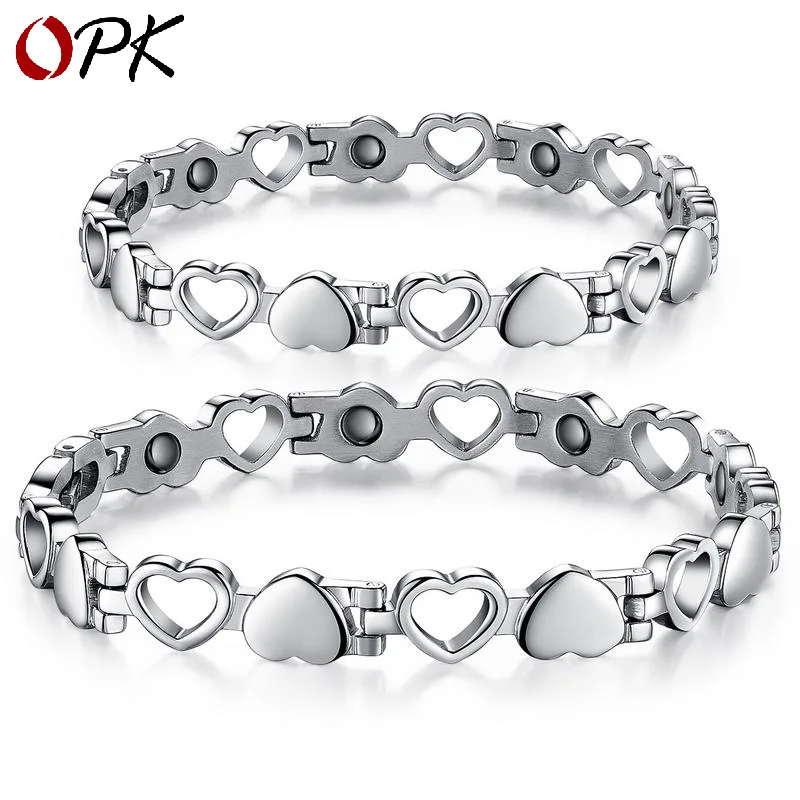 OPK Корейская версия ювелирных изделий Мода титана стали мужские и женские