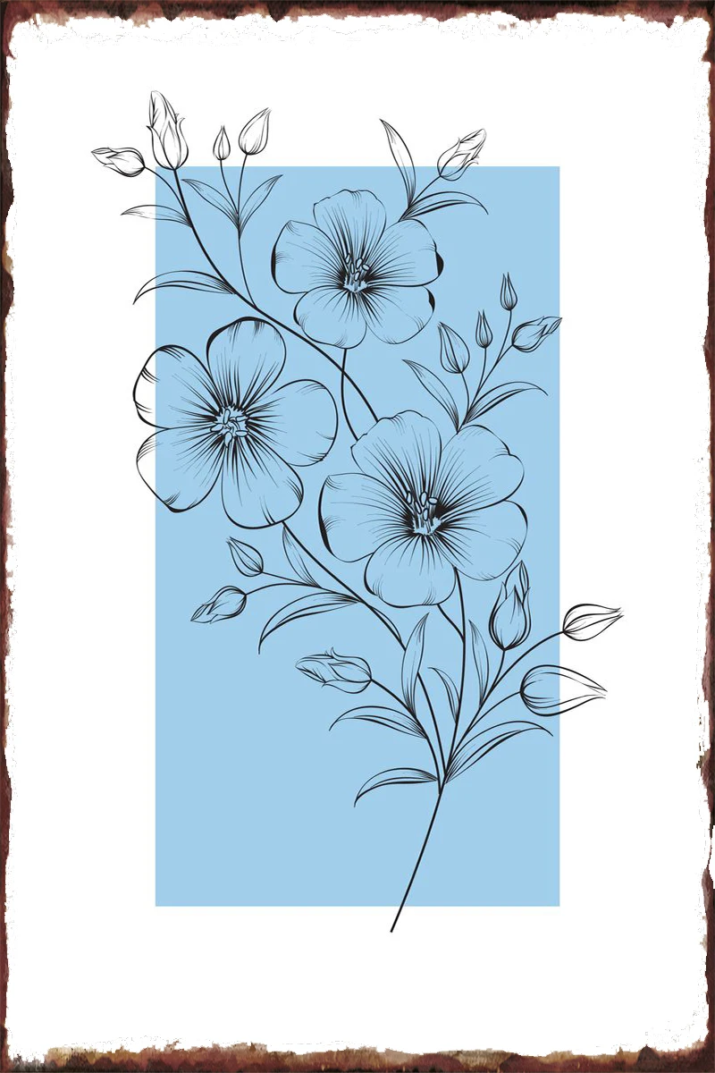 Декор для комнаты в виде цветка лотоса стрекозы винтажный металлический знак