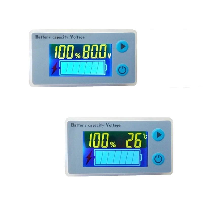 Универсальный вольтметр емкости аккумулятора Тестер Цифровой монитор