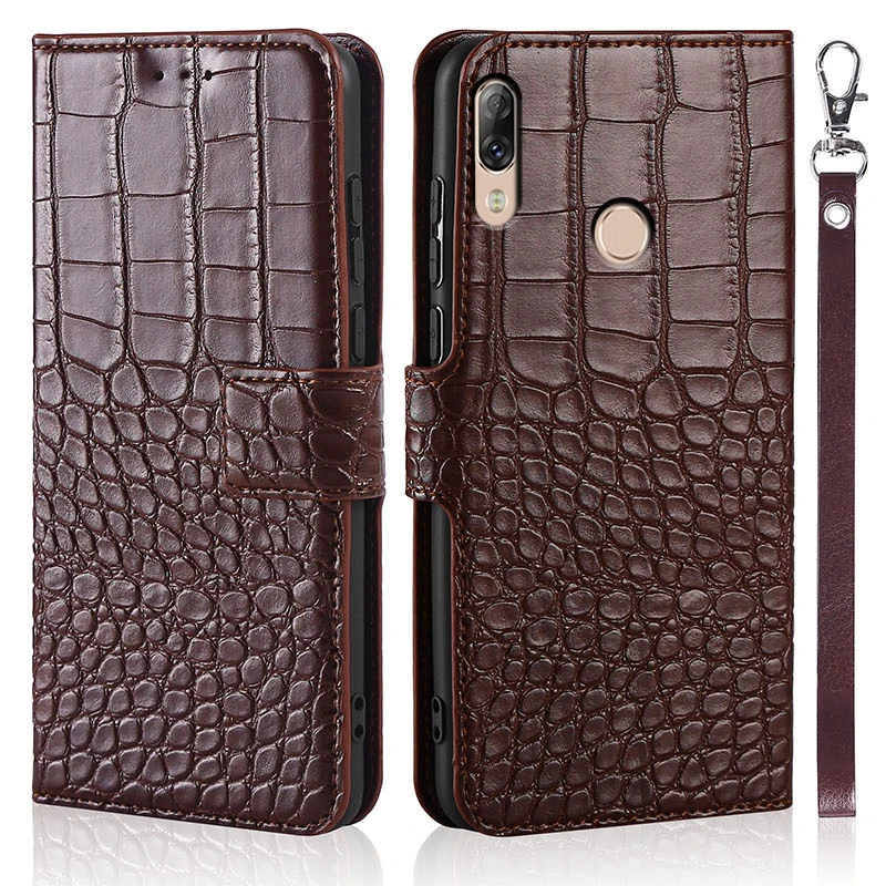 

Чехол для телефона Lenovo K5 Pro L38041 5,99 дюйма, чехол-кошелек с текстурой крокодиловой кожи, дизайнерский чехол-книжка для телефона, чехол с ремешк...