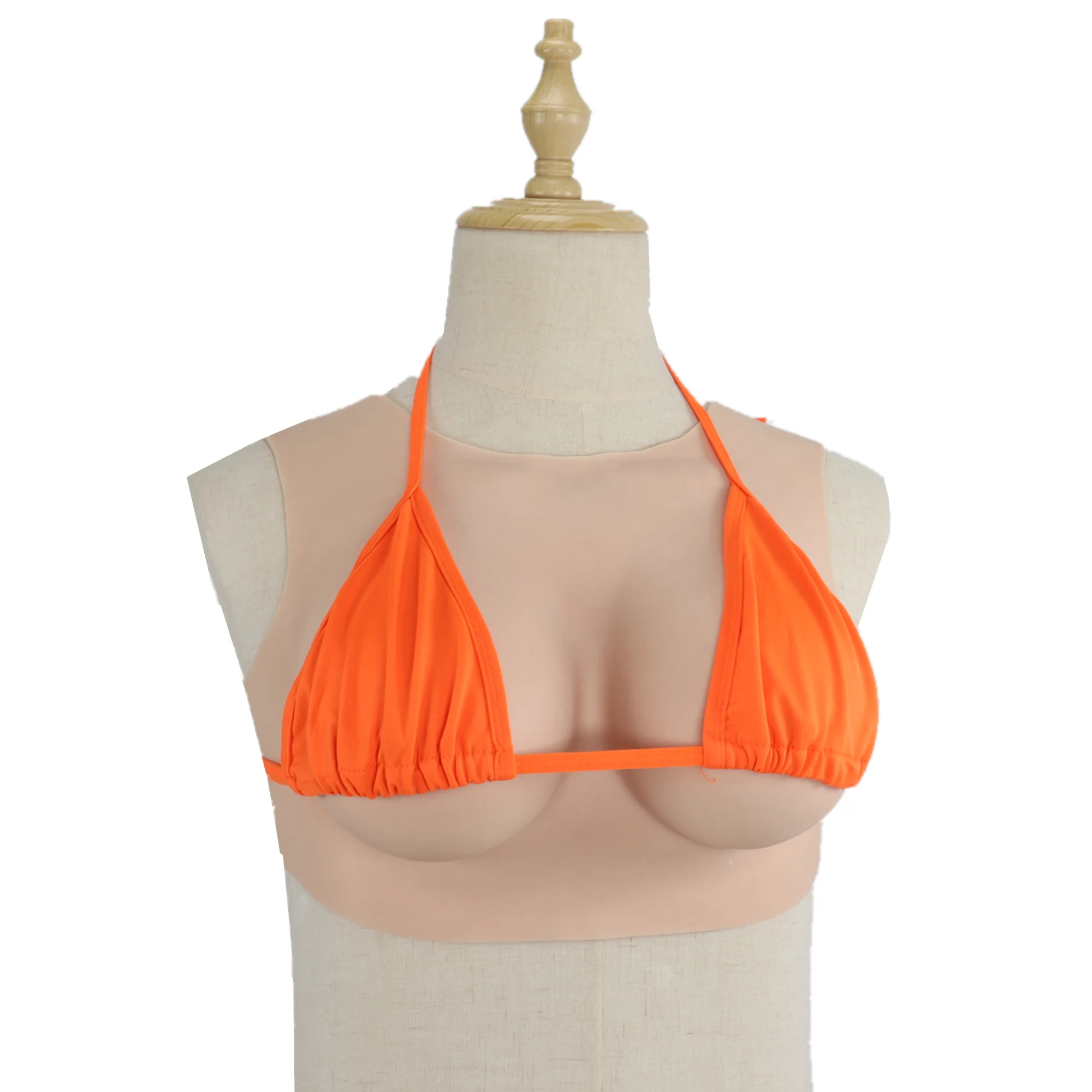 

Artificial Silicone Breast Realistic Fake Boobs Tits Enhancer for Mammectomy Transgender Cosplay Crossdresser