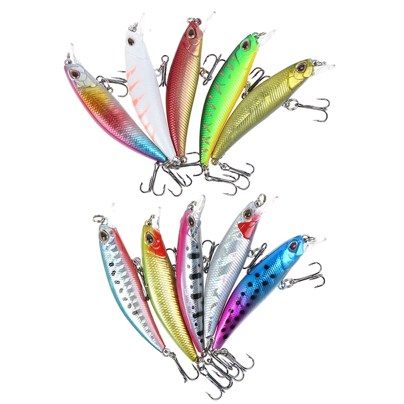 1 шт. 6 см плавающие искусственные жесткие приманки басы воблер щука тали с