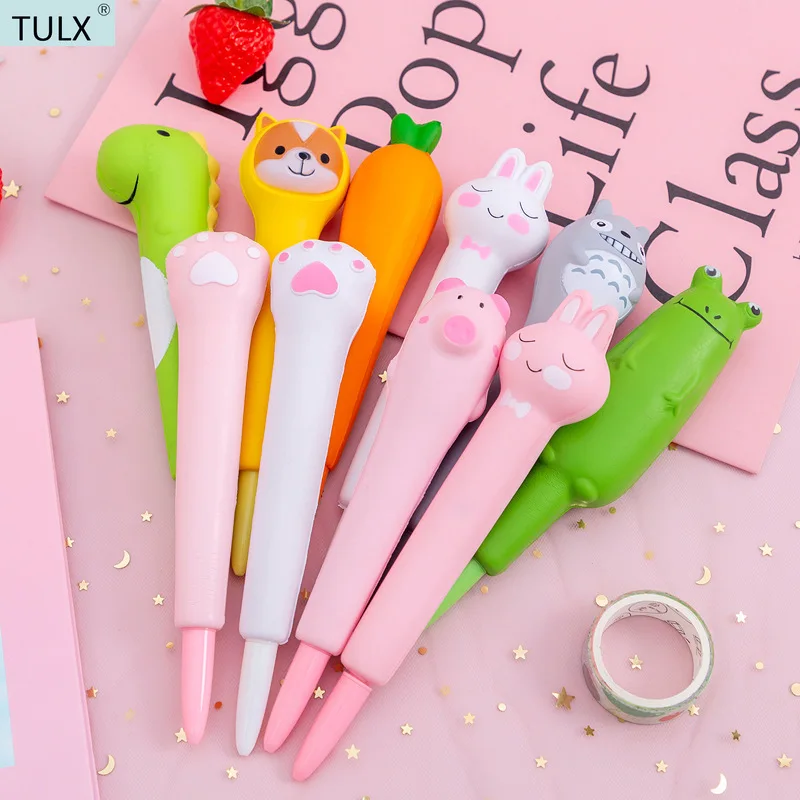 

TULX 1PCS cute pens cute school supplies cute stationery cute stationery cute gel pens pens for school school supplies