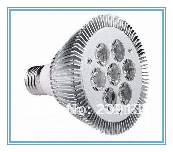 

DHL free shipping High power par30 14W E27 LED spotlight/ par30 led bulbs 7X2W 85-265V White