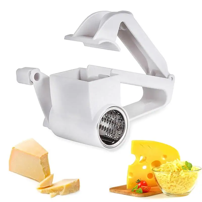 

Hand-Cranked Cheese Grater Rotary Cheese Graters Ginger Chocolate Cutter with Stainless Steel Drum Dropshipping