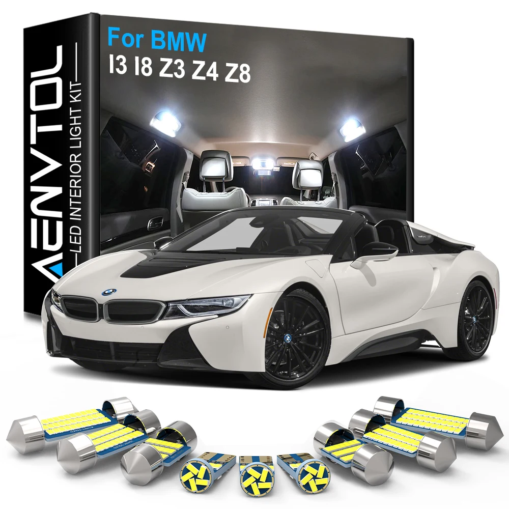 

AENVTOL Canbus для BMW серий I3 I8 I12 Z3 Z4 Z8 E36 E85 E86 E89 E52 Coupe 2009 2014 2017 2018 аксессуары для внутреннего освесветодиодный