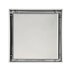 Невидимая плитка вставка прямоугольная напольная решетка Тёрки Ванная комната душевой слив 120*120 мм 304 Нержавеющаясталь анти запах Невидимый водосток пола